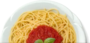 Spaghettiwith Tomato Sauceand Basil