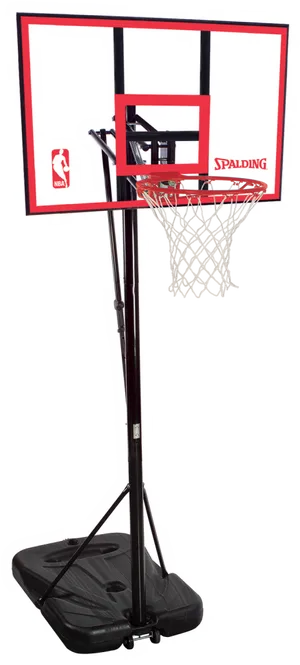 Spalding Portable Basketball System PNG image