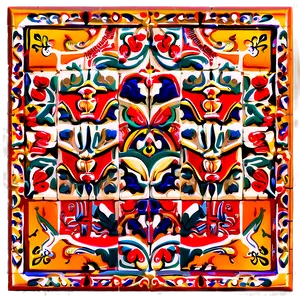 Spanish Tile Floor PNG 30