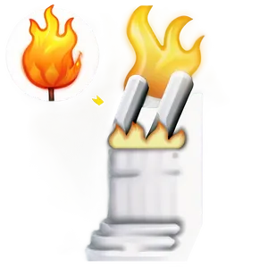 Spark Fire Emoji Drawing Png Gjy92 PNG image