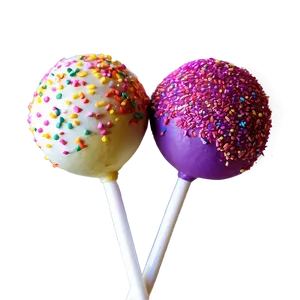 Sparkle Cake Pop PNG Vgy