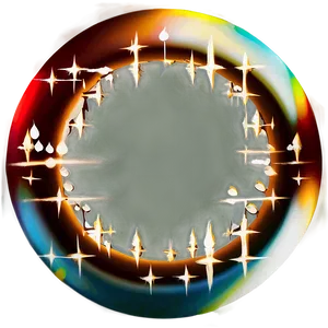 Sparkle Circle Emoji Png Xkv PNG image