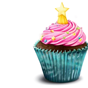 Sparkle Cupcake PNG Tld68