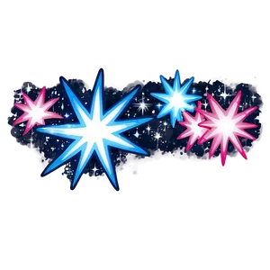 Sparkle Star Border PNG 06212024 PNG