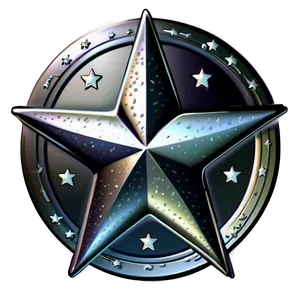 Sparkle Star Emblem PNG 06212024 PNG