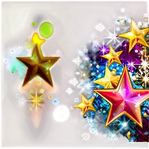 Sparkle Stars Background PNG 31