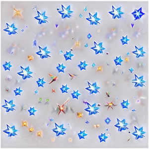 Sparkle Stars Background PNG Huj11 PNG