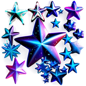 Sparkle Stars Background PNG Iff40 PNG