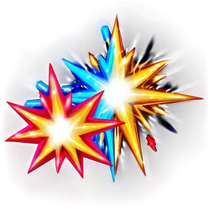 Sparkle Stars Decoration PNG Uha87