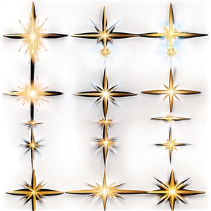 Sparkle Stars For Design PNG Iwk48 PNG