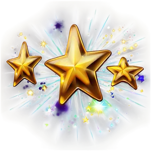 Sparkle Stars PNG Swm