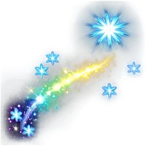 Sparkle Trail Effect PNG Dkb