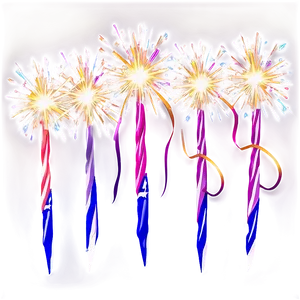 Sparklers Bright Celebration PNG 24 PNG