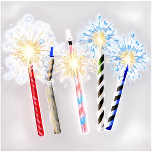 Sparklers Bright Light PNG 06242024 PNG