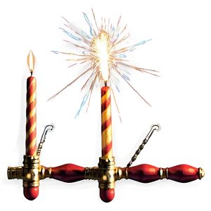 Sparklers Festive Flames PNG 06242024 PNG