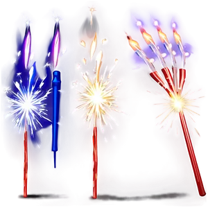 Sparklers Festive Flames PNG 06242024 PNG