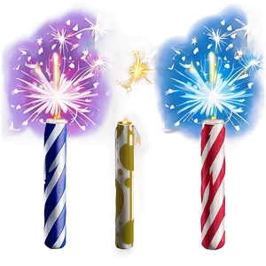 Sparklers Festive Flames PNG Meo PNG
