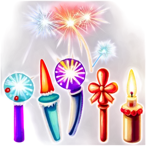Sparklers Festive Night Light PNG Lft PNG