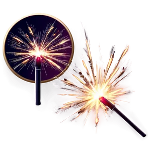 Sparklers Fire Glow PNG 33 PNG