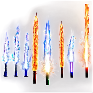 Sparklers Fire Glow PNG 71 PNG