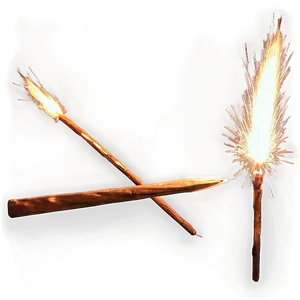 Sparklers Fire Glow PNG Lgd PNG
