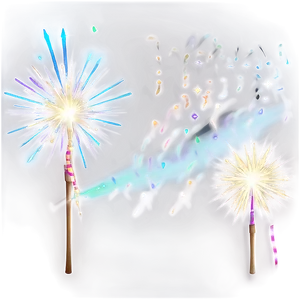 Sparklers Glitter Night PNG 06242024