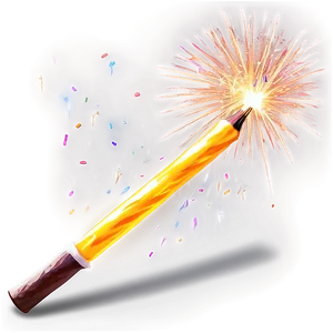 Sparklers Glowing Celebration PNG Wiq PNG