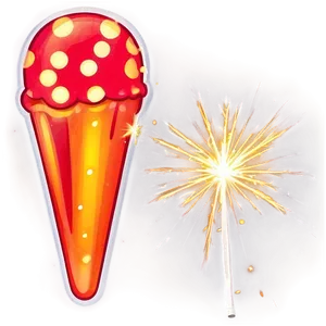 Sparklers Glowing Fun PNG 06242024
