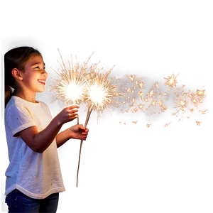 Sparklers Joyful Celebration PNG Ilw52 PNG