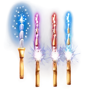 Sparklers Magic Light PNG Bst