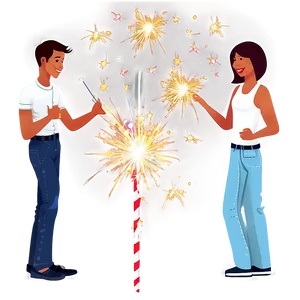 Sparklers Romantic Night PNG Bum33 PNG