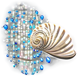 Sparkling Beach Shell Png 11 PNG image