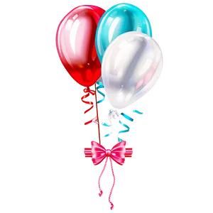 Sparkling Birthday Balloon Png Pma72 PNG image