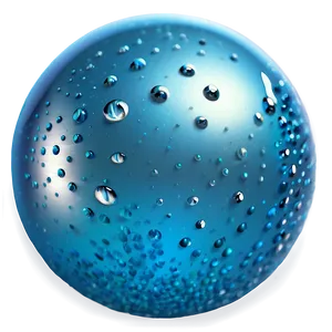 Sparkling Blue Ball PNG 70 PNG