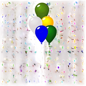 Sparkling Blue Balloons Png 90 PNG image