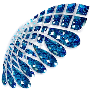 Sparkling Blue Glitter PNG Dan22 PNG