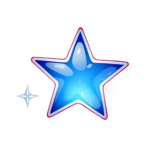 Sparkling Blue Stars Png Exf PNG image