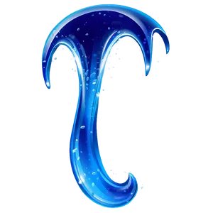 Sparkling Blue Wave PNG Uij75 PNG