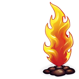 Sparkling Cartoon Fire Png Whg28 PNG image