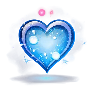 Sparkling Cartoon Heart Png 83 PNG image