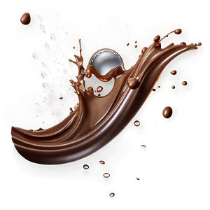 Sparkling Chocolate Splash PNG 44