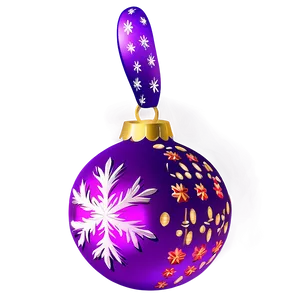 Sparkling Christmas Ornaments PNG 05252024