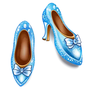 Sparkling Cinderella Slipper Graphic PNG Hjp44 PNG