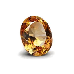 Sparkling Citrine Gem PNG Lnj65 PNG