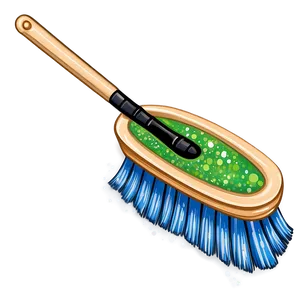Sparkling Clean Broom PNG 76