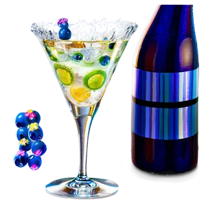 Sparkling Cocktail Concoctions Png 11 PNG image