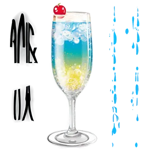 Sparkling Cocktail Concoctions Png 61 PNG image