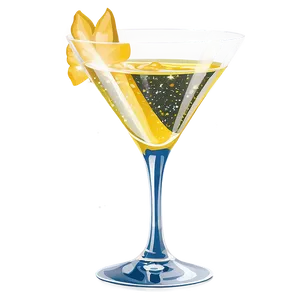 Sparkling Cocktail Glass PNG 10 PNG