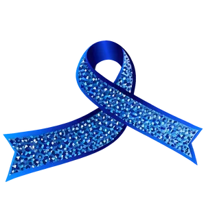 Sparkling Colon Cancer Ribbon PNG Aeu