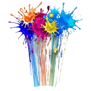 Sparkling Color Splash PNG Ngi68 PNG